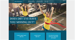 Desktop Screenshot of dryeyedisease.ca